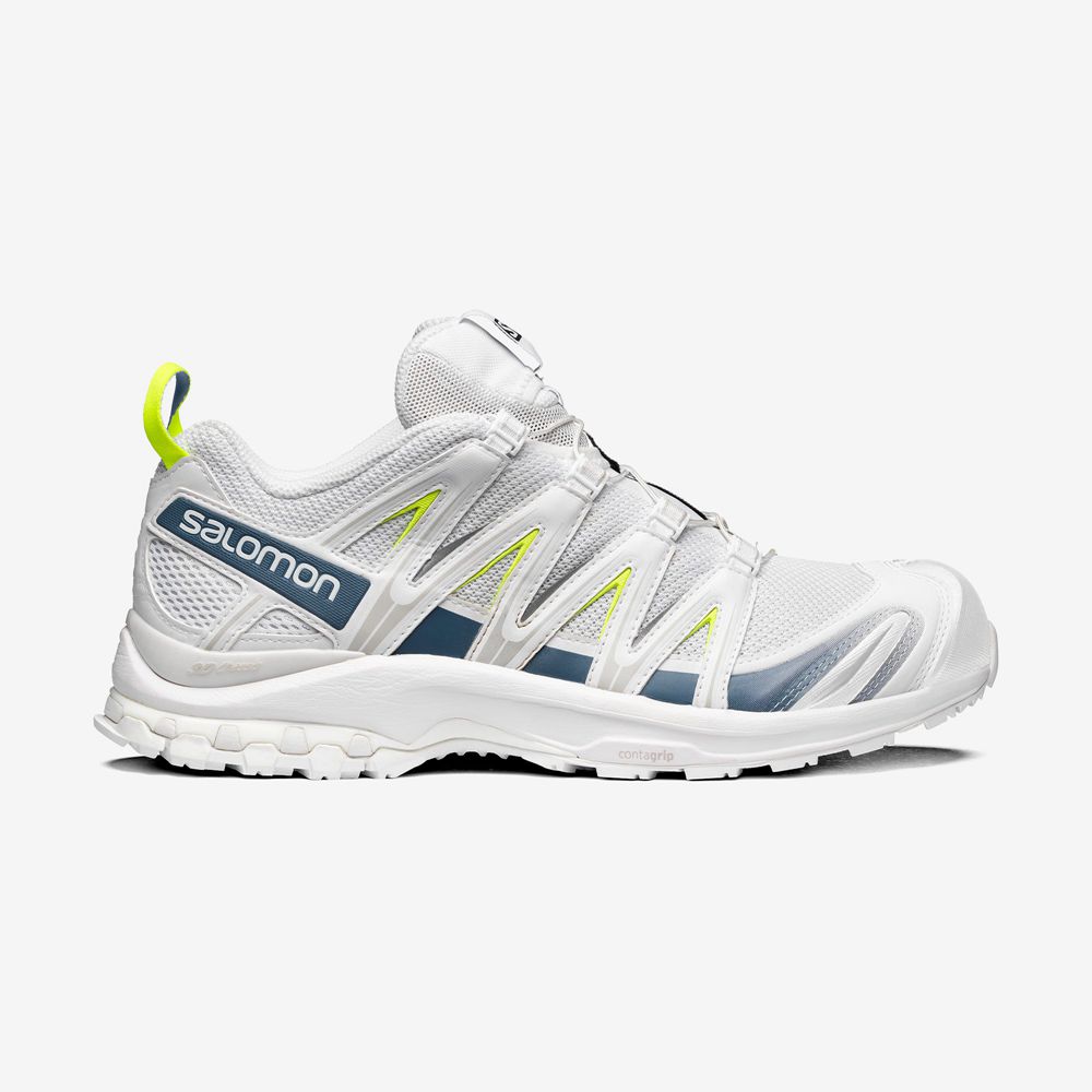 Salomon Singapore Mens Sneakers - XA PRO 3D White | 87263-MNHJ